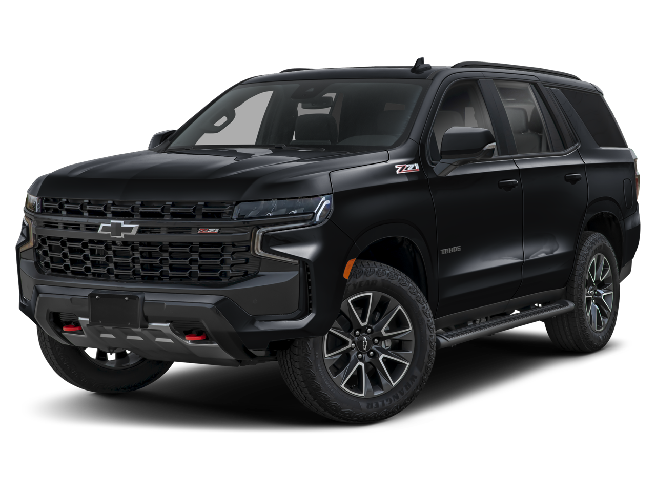 2024 Chevrolet Tahoe Z71 in Sterling Gray Metallic — front three-quarter view