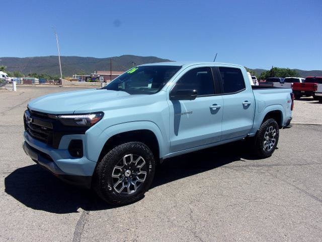 2026 Chevrolet Colorado Z71 in Snowdrift Metallic — front three-quarter view