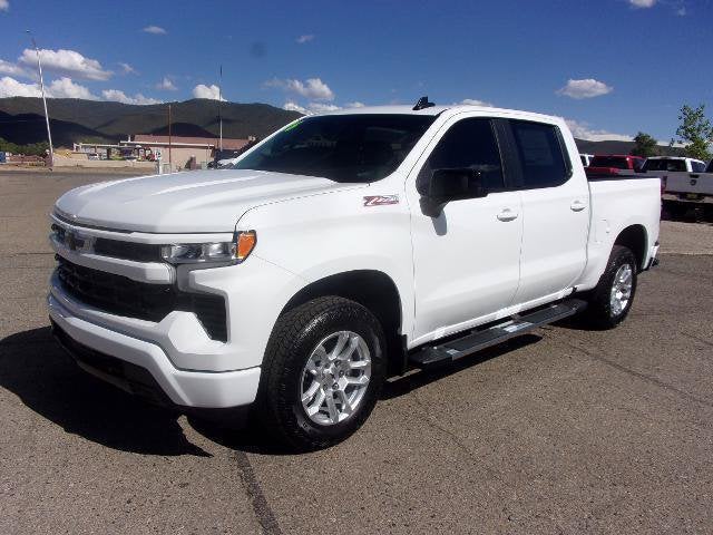 2026 Chevrolet Silverado 1500 RST in Summit White — front three-quarter view