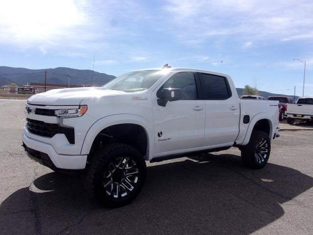 2026 Chevrolet Silverado 1500 RST in Summit White — front three-quarter view
