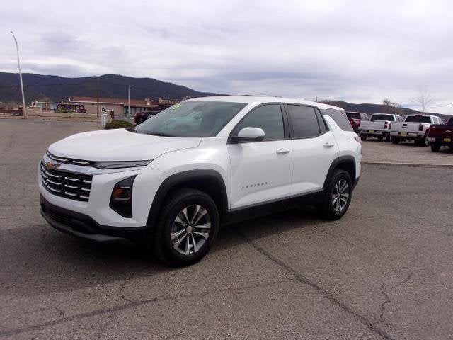 2026 Chevrolet Equinox LT in Summit White — front three-quarter view