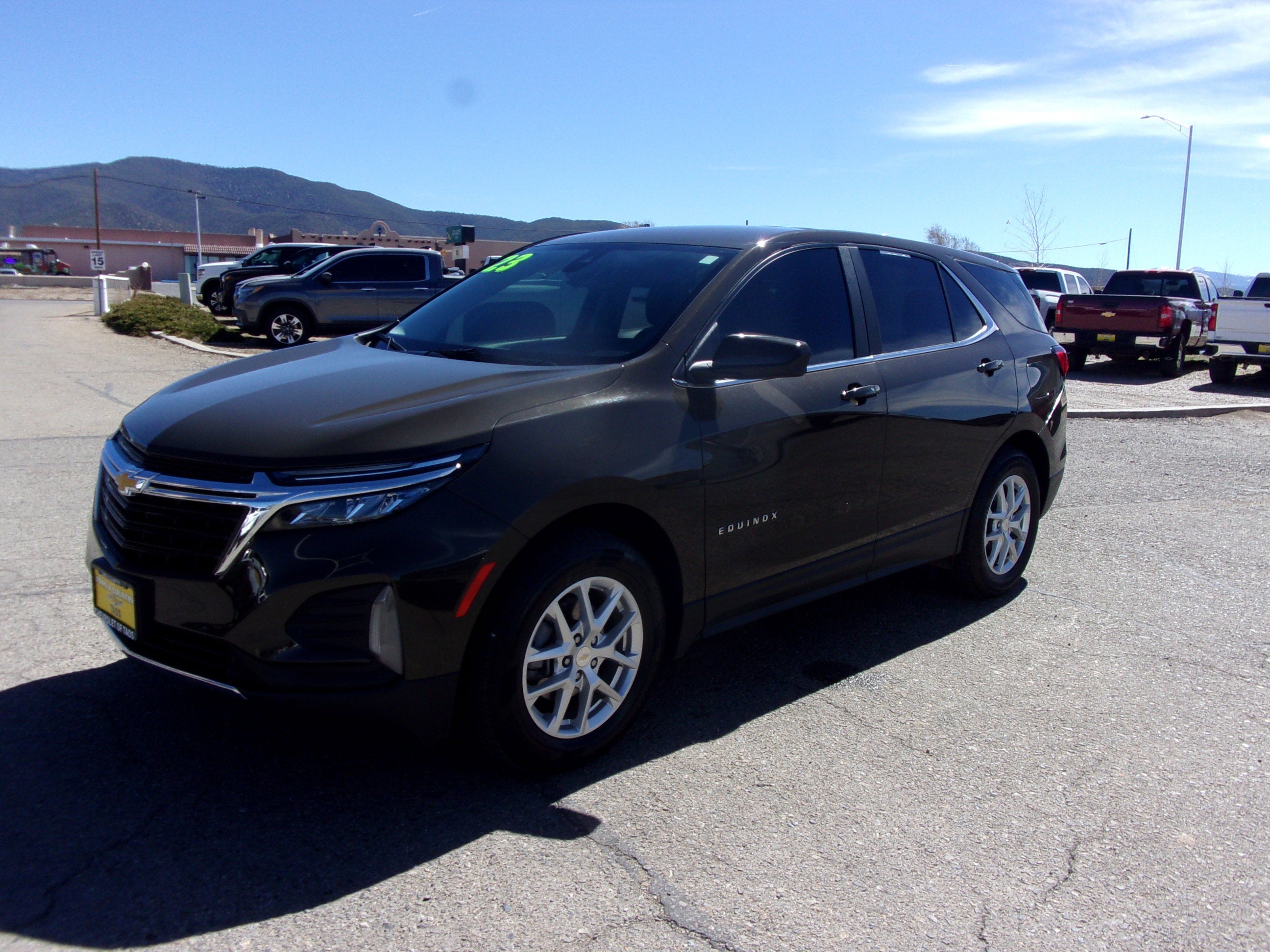 2023 Chevrolet Equinox LT in Harvest Bronze Metallic — front three-quarter view